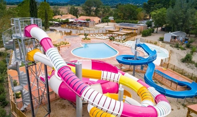 camping val de durance avec parc aquatique