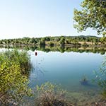 parc naturel et lac du camping Val de Durance