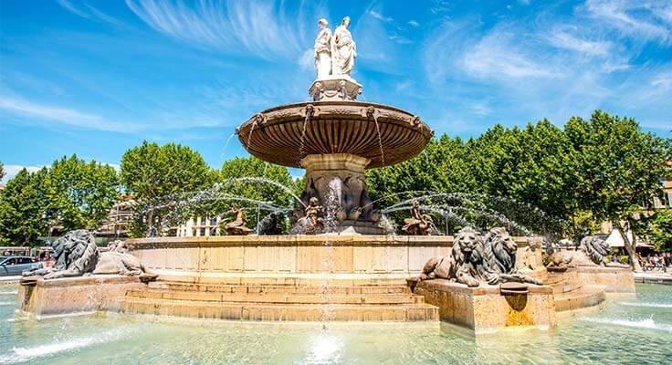 La Rotonde à Aix en Provence